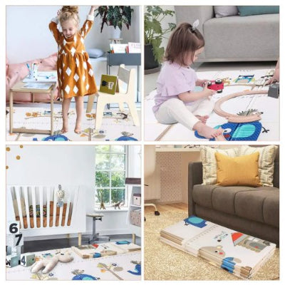 Tapis de sol bébé réversible