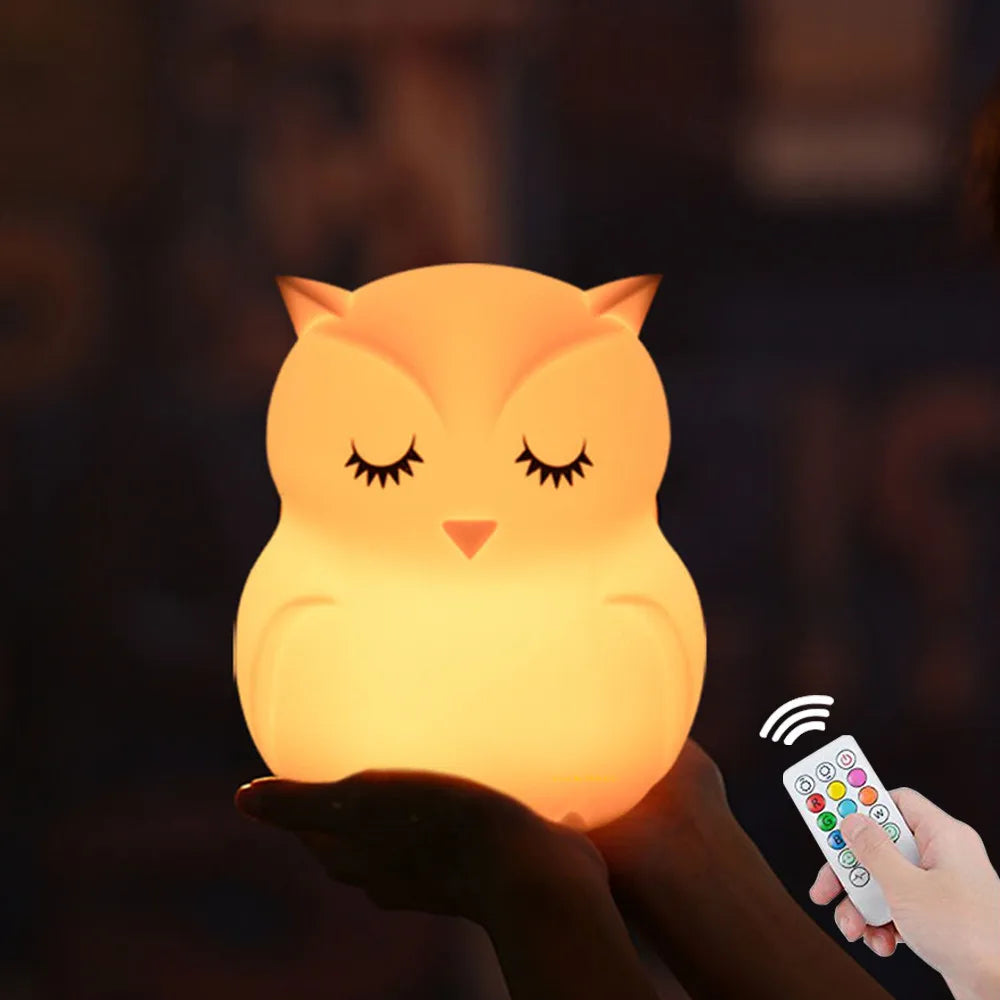 Veilleuse bébé lumière changeante