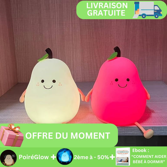 PoiréGlow™I lampe de chevet pour enfants - amourdesmomes